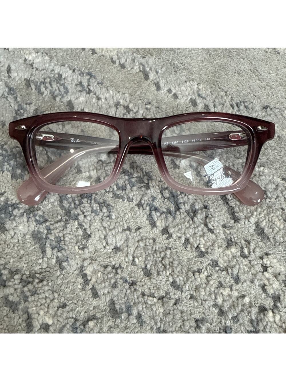 Ray-Ban RB5281 5129 Kids Eyeglasses Frames Purple Pink 49/19/140